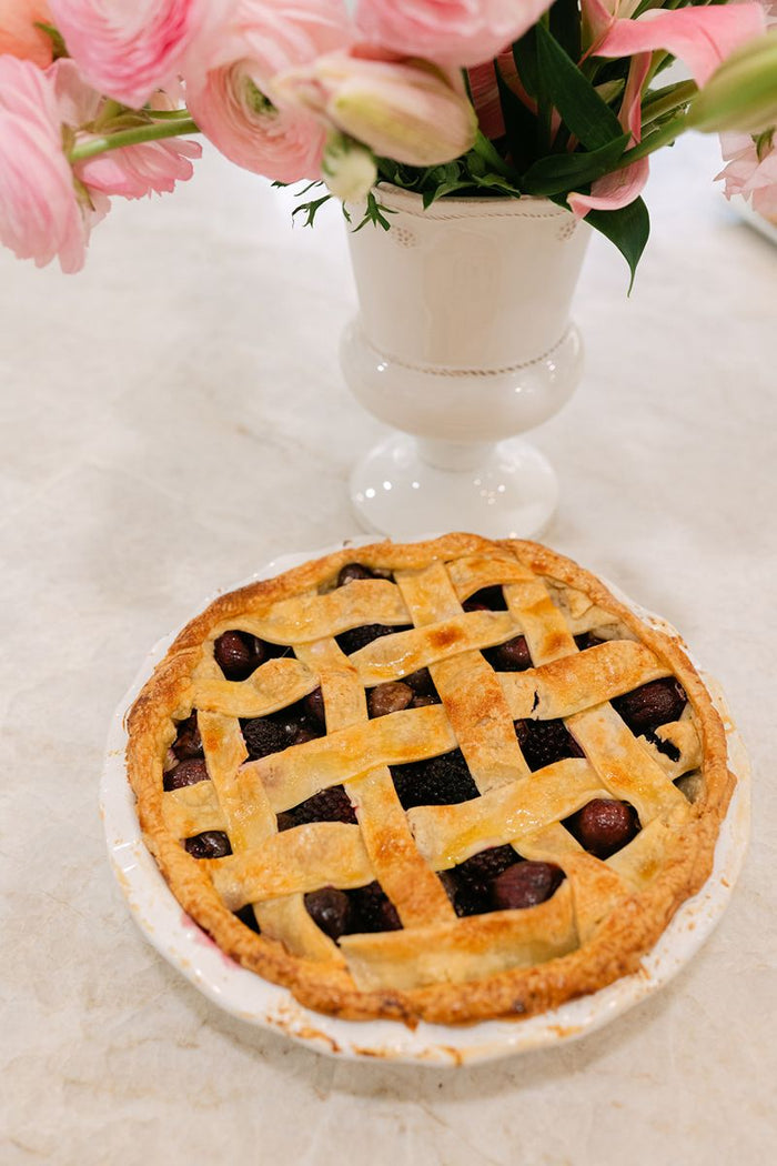 Lattice berry pie